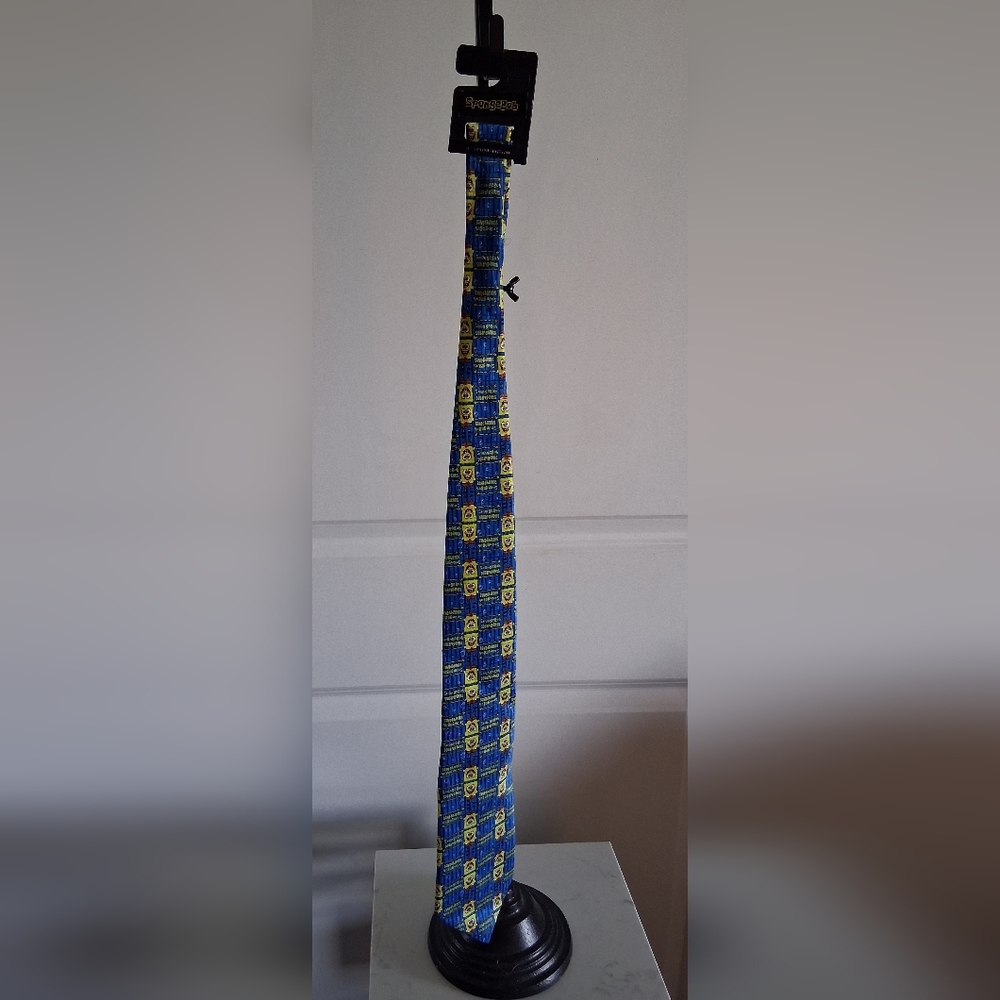 Men's Tie, Vintage SpongeBob Square Pants - Picture 2 of 4